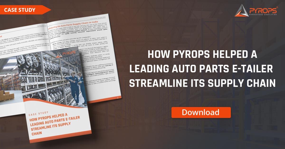 HOW PYROPS HELPED A LEADING AUTO PARTS E-TAILER STREAMLINE ITS SUPPLY CHAIN